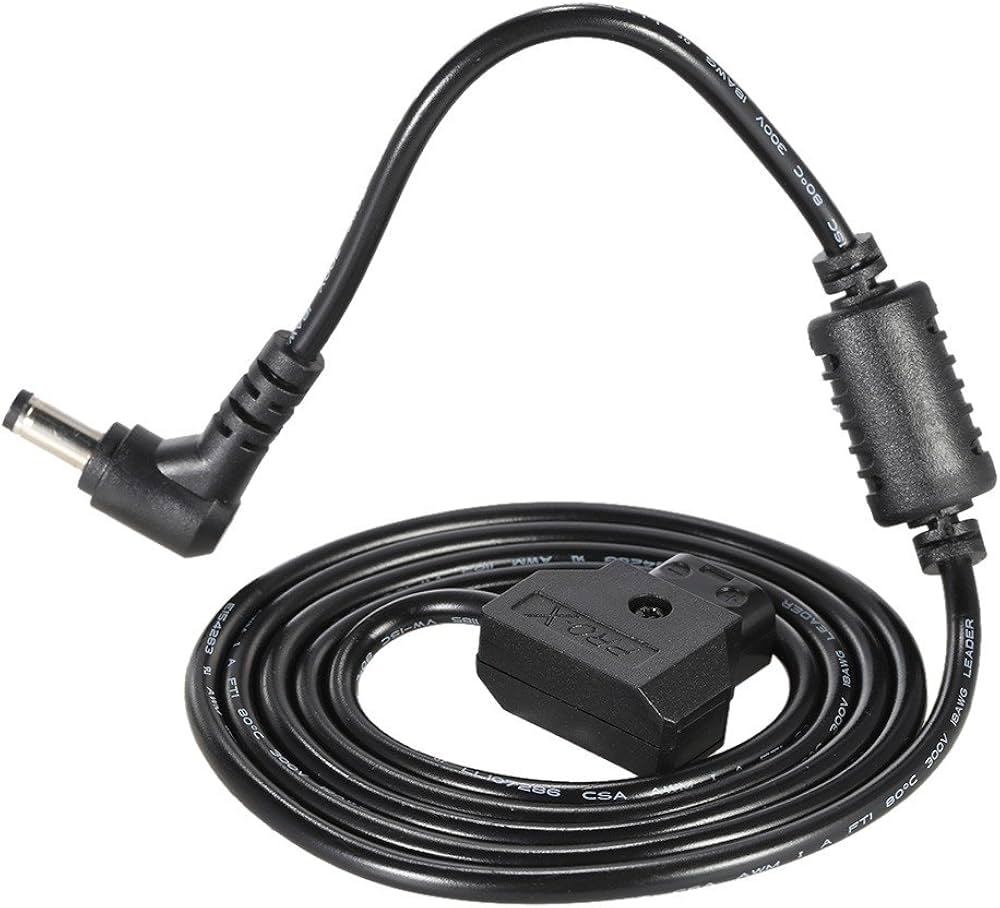 Amazon | D-Tap 2ピン男性コネクタDC 5.5 * 2.5mmプラグ電源